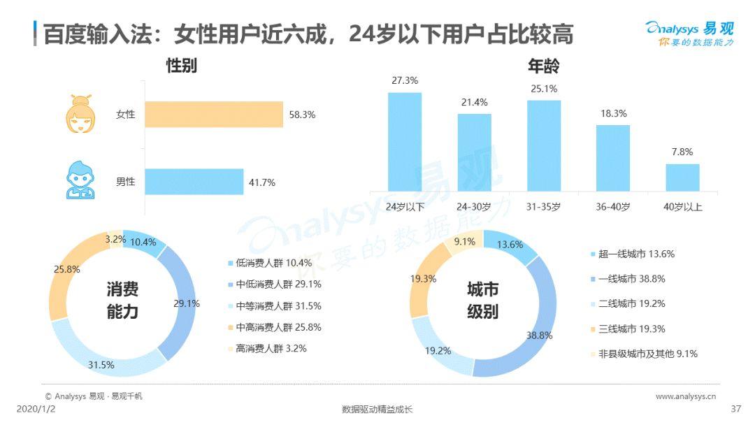 2019中国第三方输入法市场专题分析