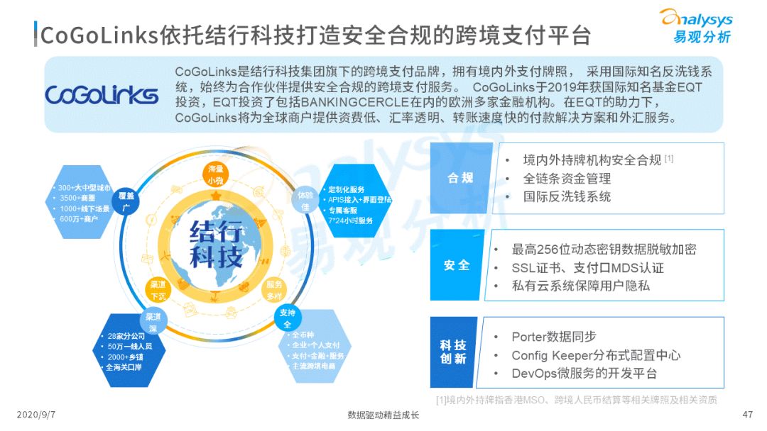 2020年中国跨境支付行业年度数字化专题分析