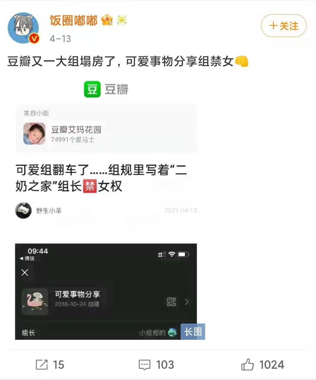 豆瓣小组的“塌房岁月”